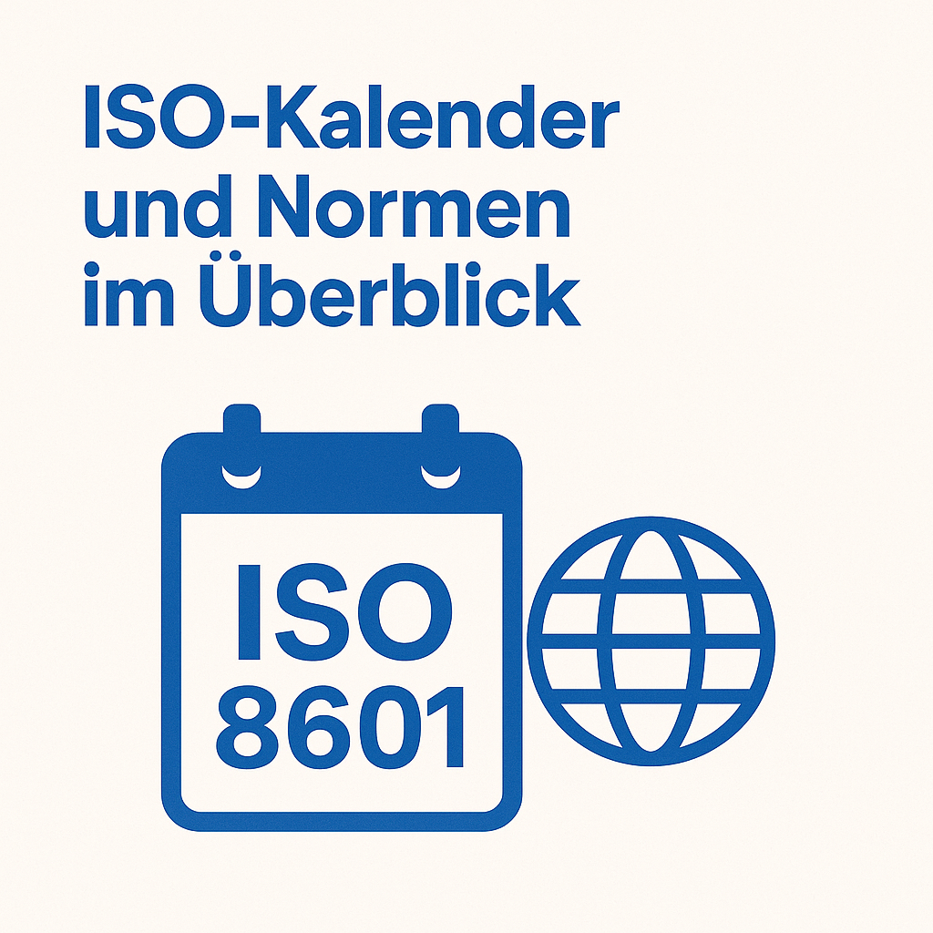 ISO-Kalender einfach erklärt Alle wichtigen Normen im Überblick