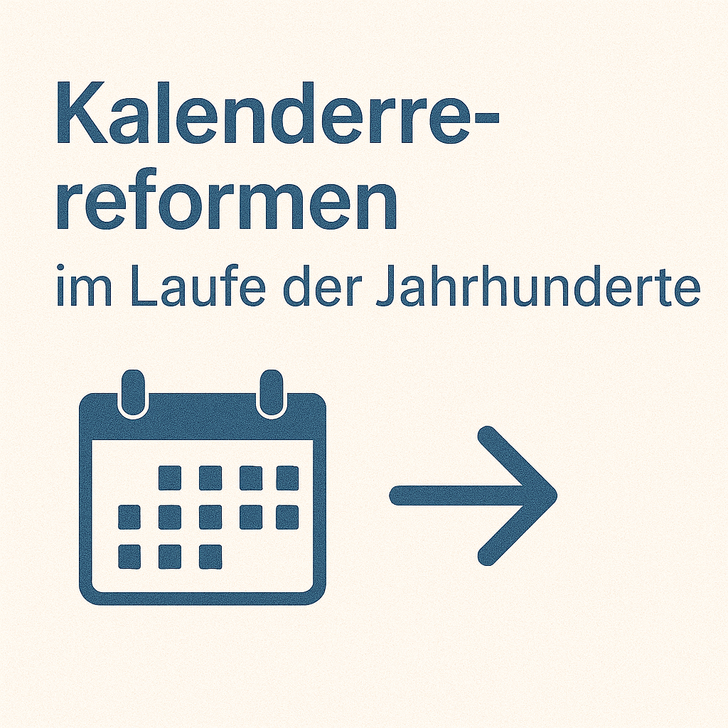 📜 Kalenderreformen im Laufe der Jahrhunderte – Wie sich unser Zeitgefühl wandelte