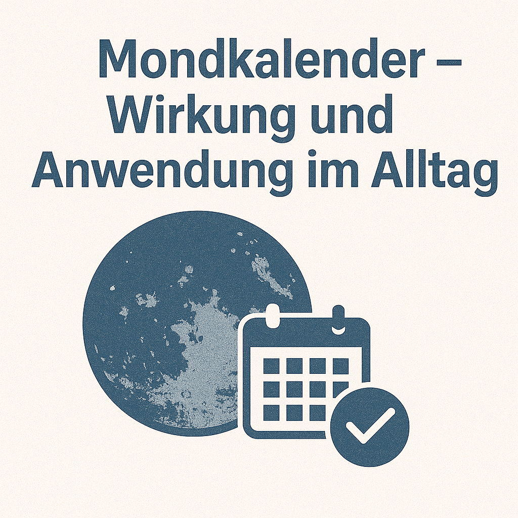 🌕 Mondkalender – Wirkung und Anwendung im Alltag
