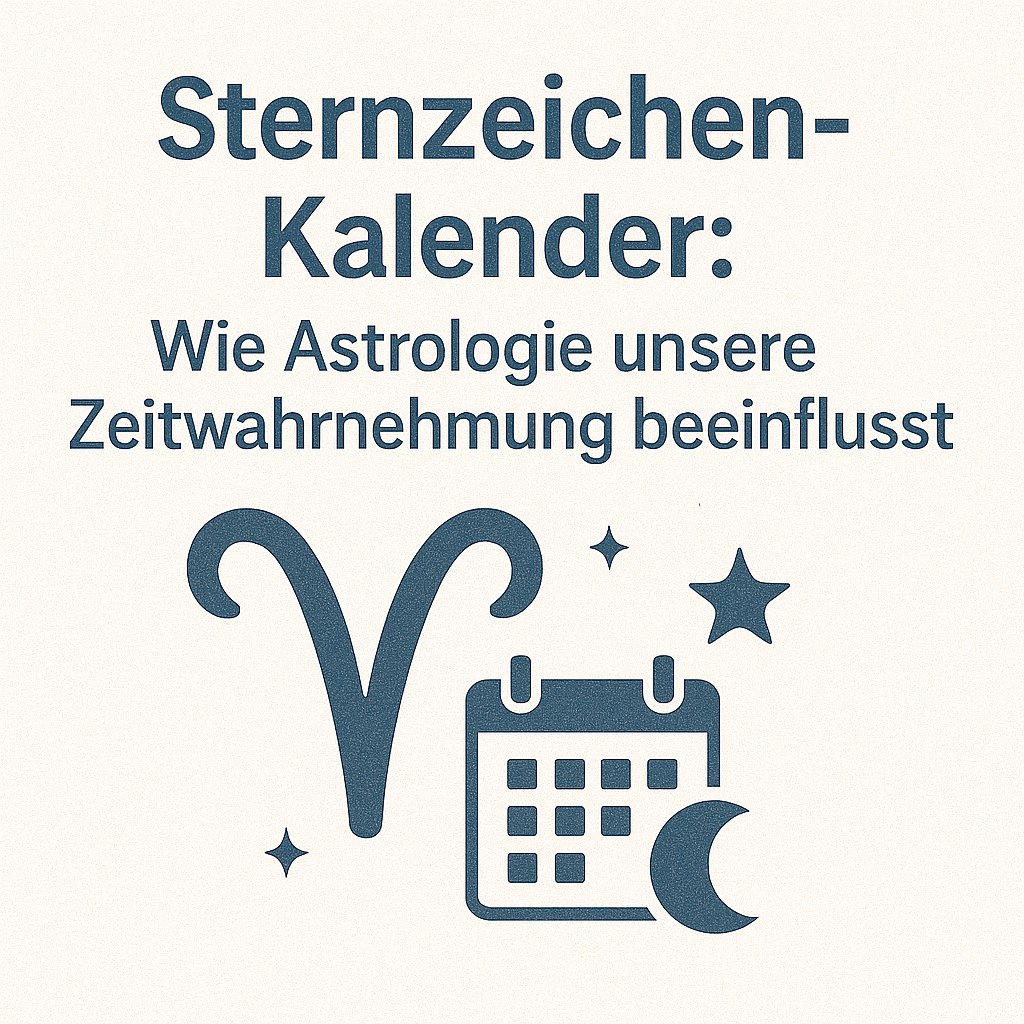 ♈ Sternzeichen-Kalender: Wie Astrologie unsere Zeitwahrnehmung beeinflusst ✨🗓️