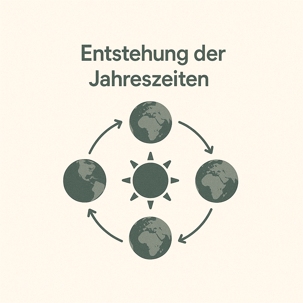 Entstehung der Jahreszeiten einfach erklärt