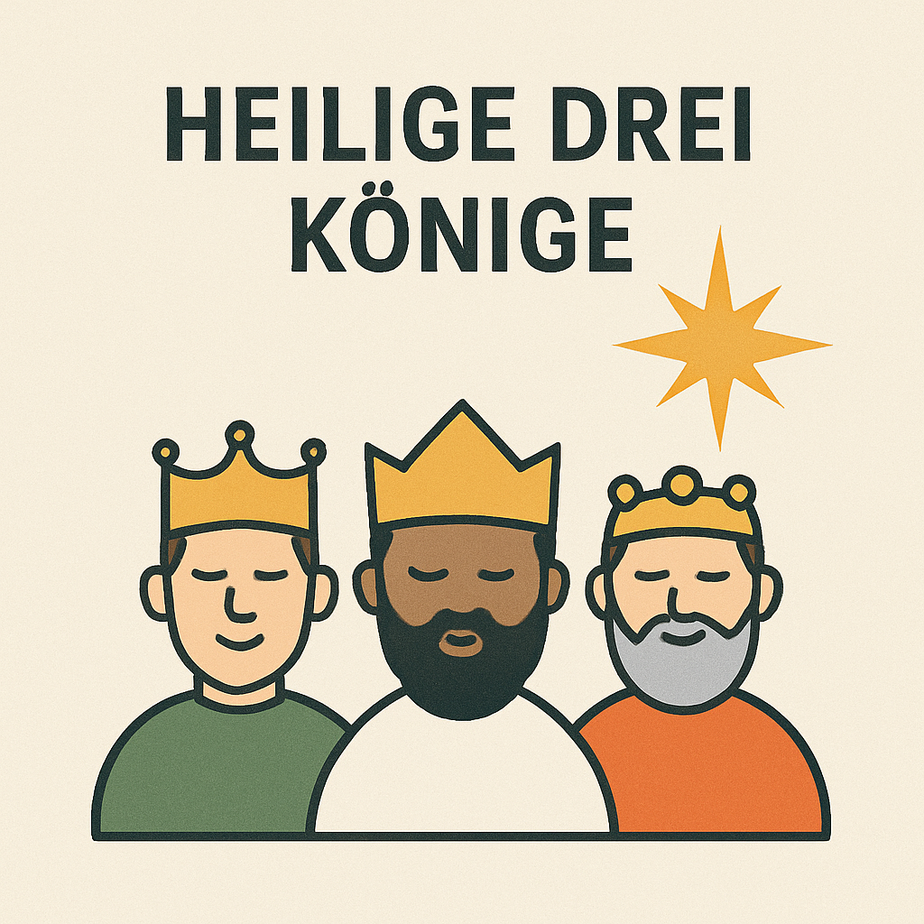 Heilige Drei Könige 2025 👑 Bedeutung, Bräuche & Ideen