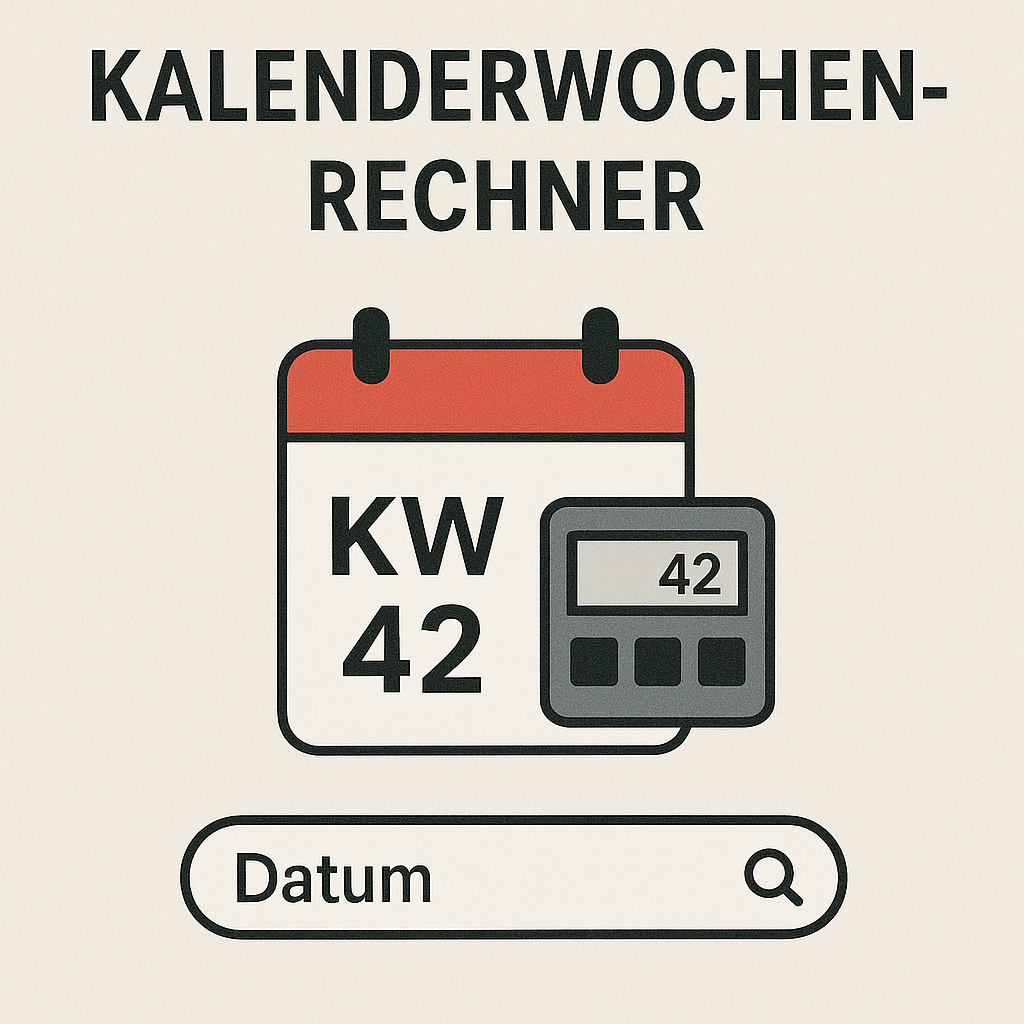 Kalenderwochenrechner – KW berechnen & Datumsbereich anzeigen