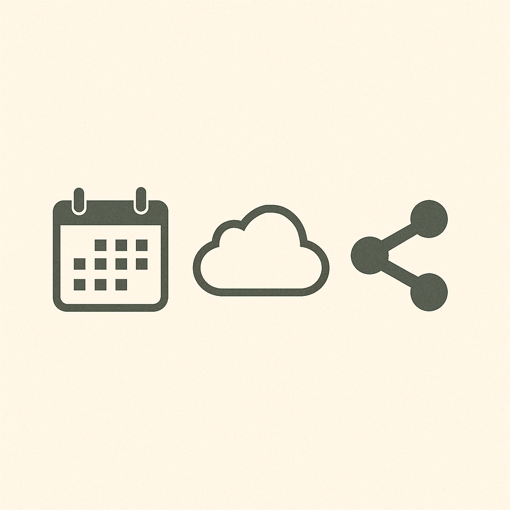 iCloud Kalender teilen