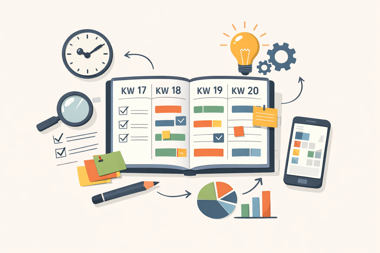 Tipps und Tricks zur Organisation von Kalenderwochen für eine effiziente Planung