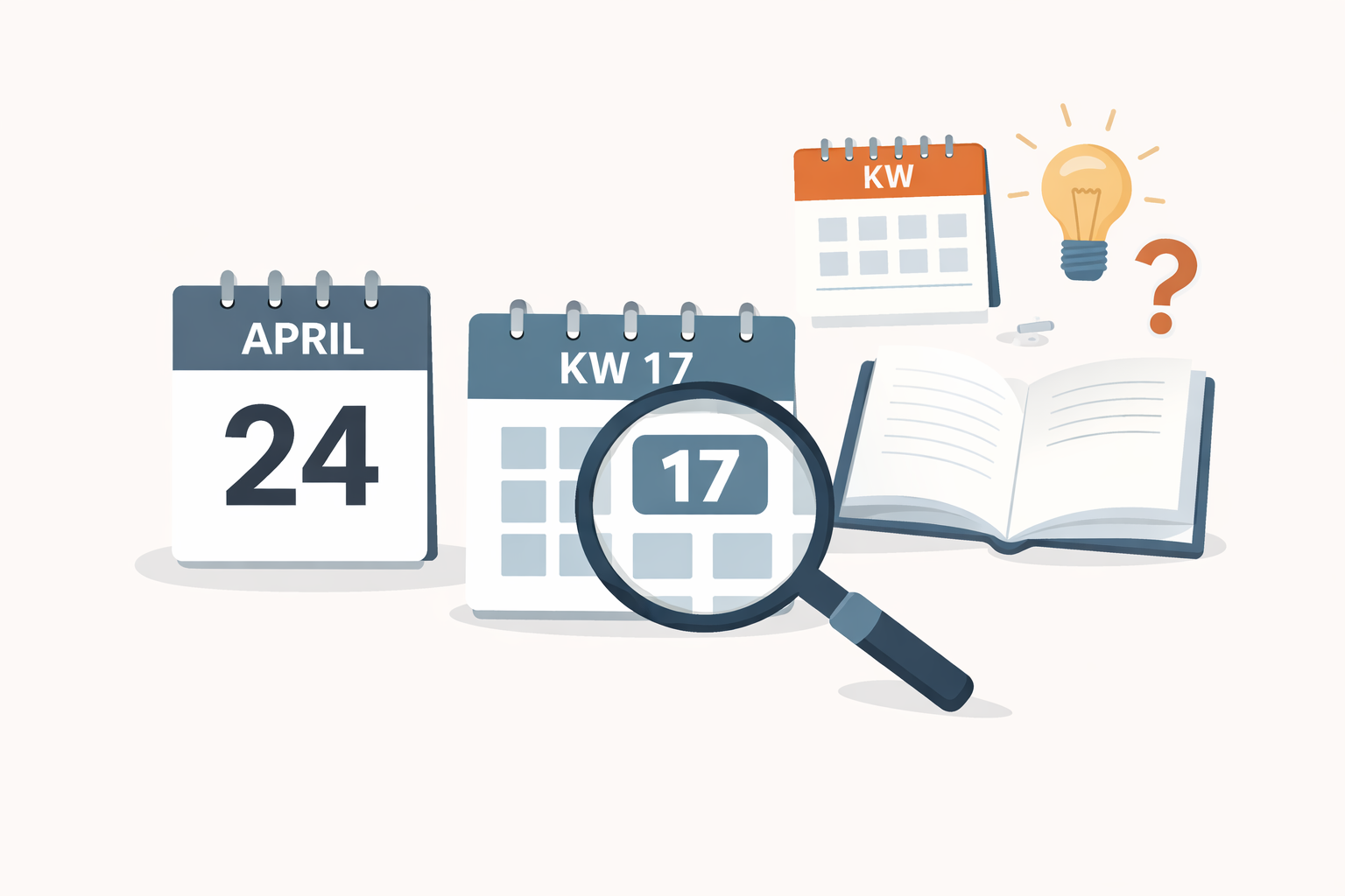 Verstehen Sie das Datum und die ISO-Woche