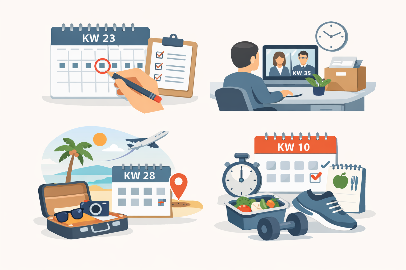 Wie man mit ISO-Wochen in täglichen Anwendungen umgeht Praktische Beispiele