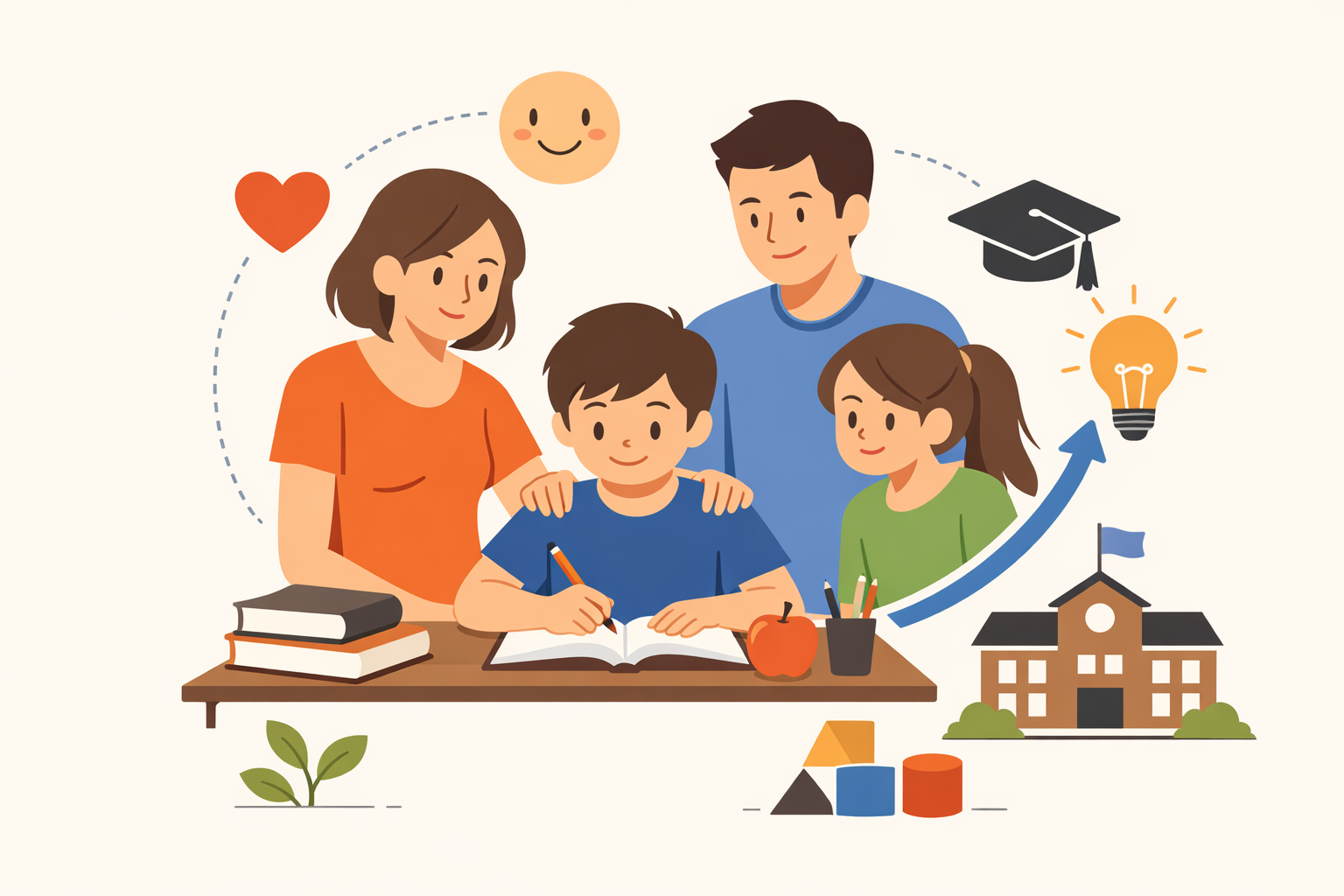 Die Rolle der Familie in der schulischen Leistung und Entwicklung eines Kindes