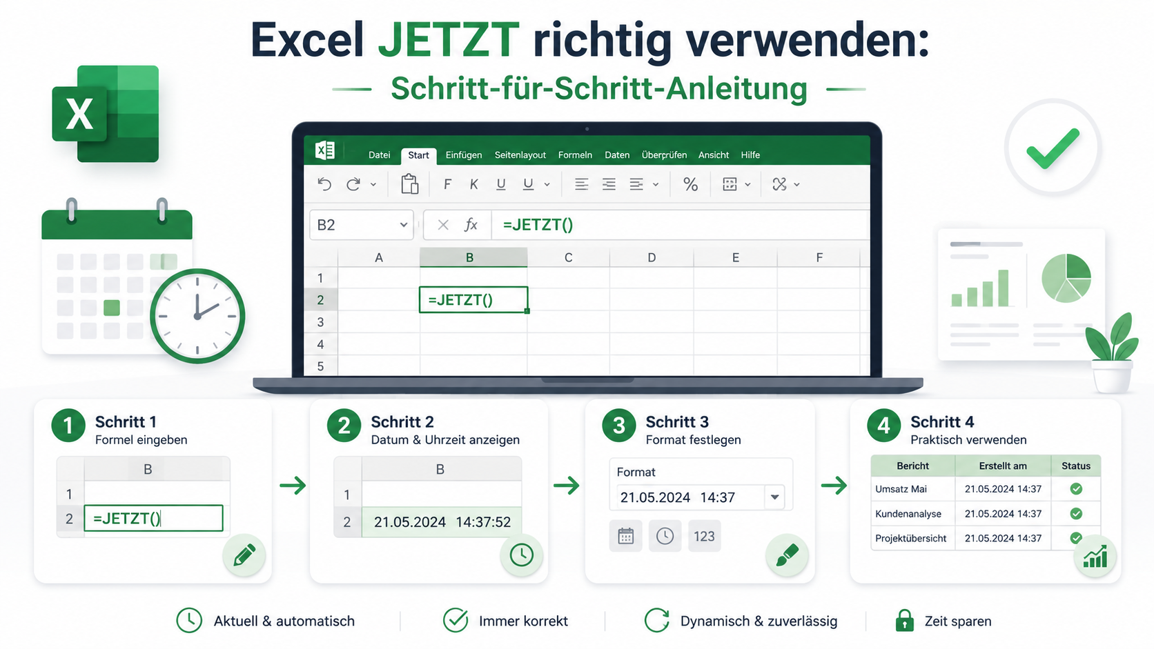 Excel JETZT richtig verwenden Schritt-für-Schritt-Anleitung